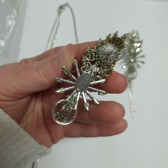 Erickson Beamon Crystal Earrings & Necklace Set - Picture 5 of 6